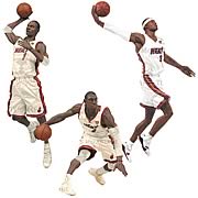 NBA Miami Heat Championship Action Figure 3-Pack